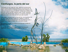 Tablet Screenshot of cienfuegos.cu